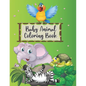 Baby Animal Coloring Book: Super Fun Wild Baby Animals to Color included Giraffe Elephant Lion Tiger Squid Llama and Many More for Kids Preschool - Paperback