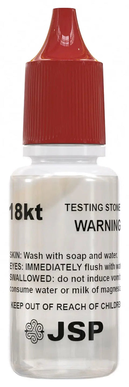 JSP 10K 14K 18K Gold Jewelry Acid Testing Kit Solutions Bottles Coins Bars Scrap Oro Appraise Checker
