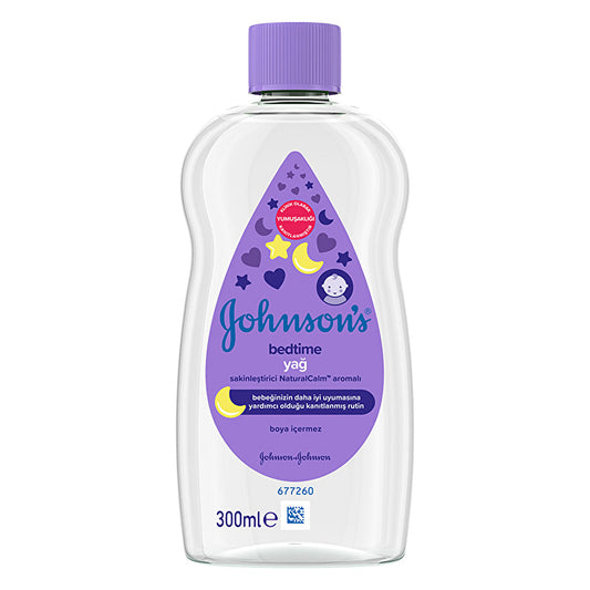 Johnson's Baby Bedtime Oil 300ml - Clinically Proven Sleep Routine