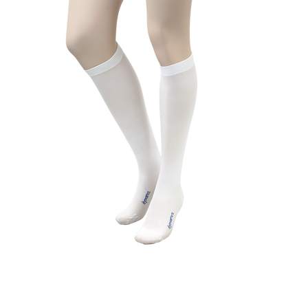 Dynarex DynaFit Compression Stockings - Knee, Medium, 12pairs/bx, 5bxs/case (60 Pairs)