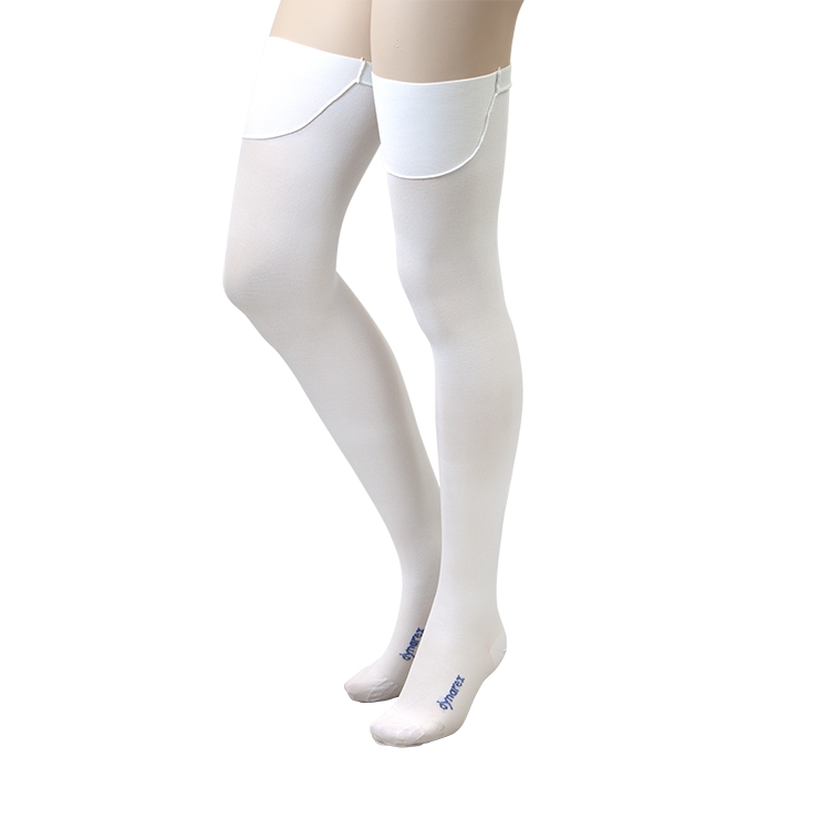 Dynarex DynaFit Compression Stockings - 12pairs/bx, 5bxs/case (60 Pairs)