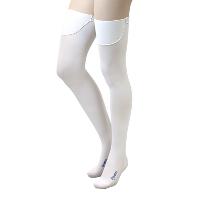 Dynarex DynaFit Compression Stockings - Thigh, Medium, 12pairs/bx, 5bxs/case (60 Pairs)