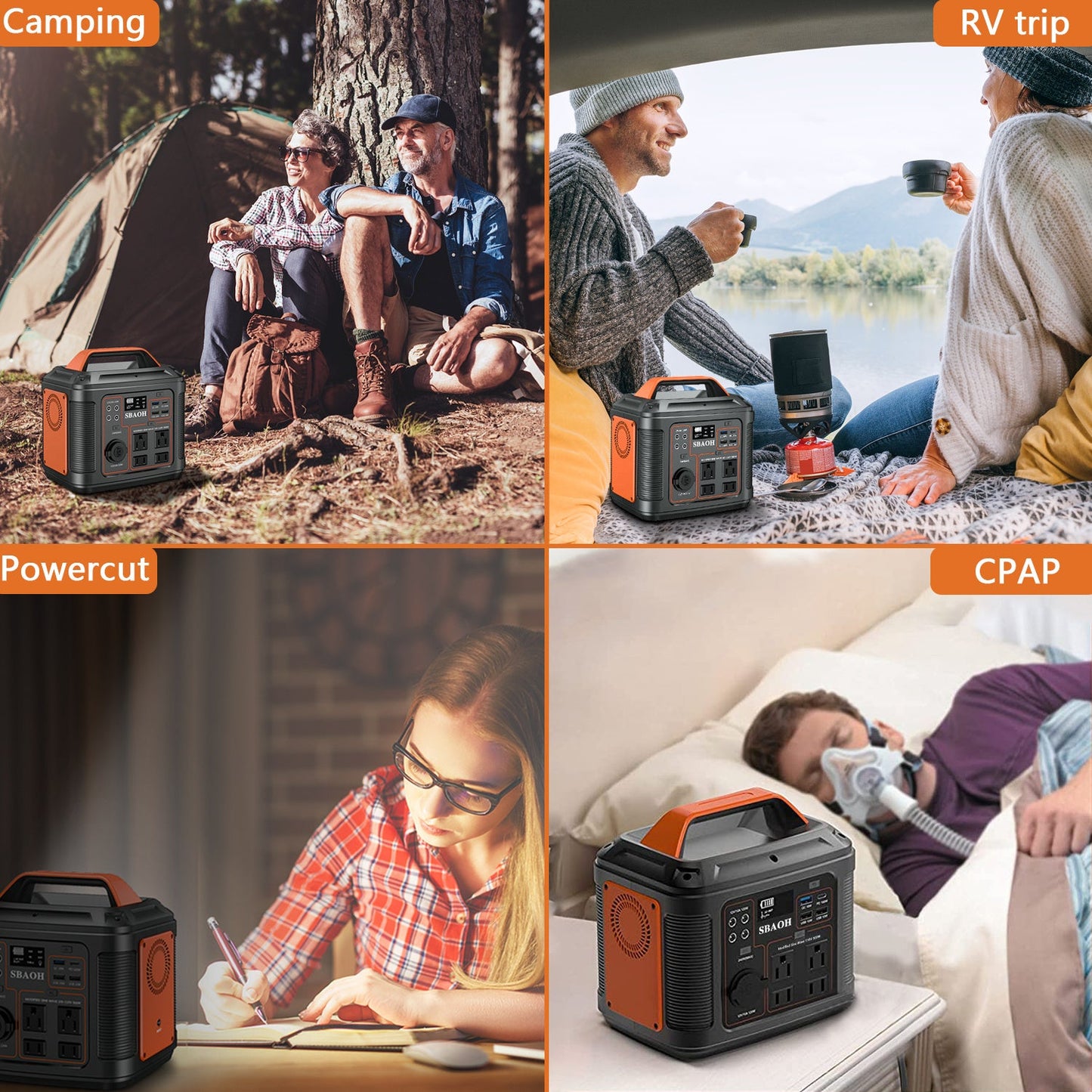 296Wh Portable Solar Power Station