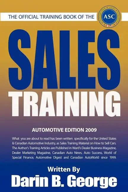 Sales Training - Paperback