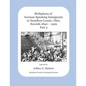 Birthplaces of German-Speaking Immigrants in Hamilton County, Ohio Records 1840 - 1929: Part 2 - Paperback