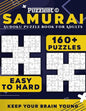 Samurai Sudoku Puzzle Book for Adults: Multi-level Puzzles from Easy to Hard with 160+ Overlapping 5 in 1 Sudoku - Paperback