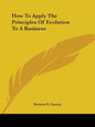 How To Apply The Principles Of Evolution To A Business - Paperback