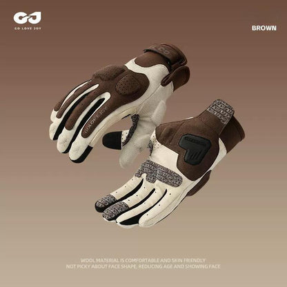 ColorGuard™ Summer Sun Protection Breathable Motorcycle Gloves