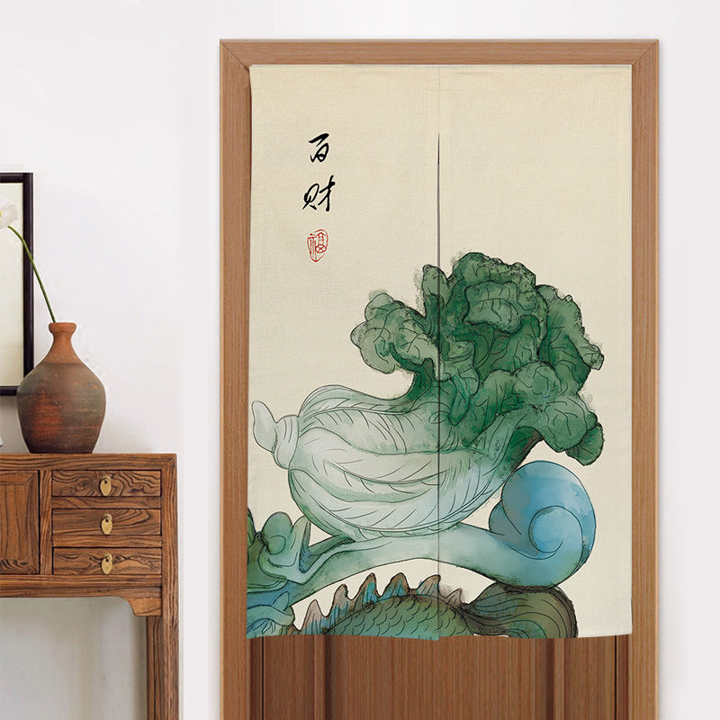 Chinese-Style Cloth Room Divider Panels