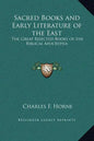 Sacred Books and Early Literature of the East: The Great Rejected Books of the Biblical Apocrypha - Hardcover