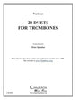 20 Duets for Trombone - Paperback