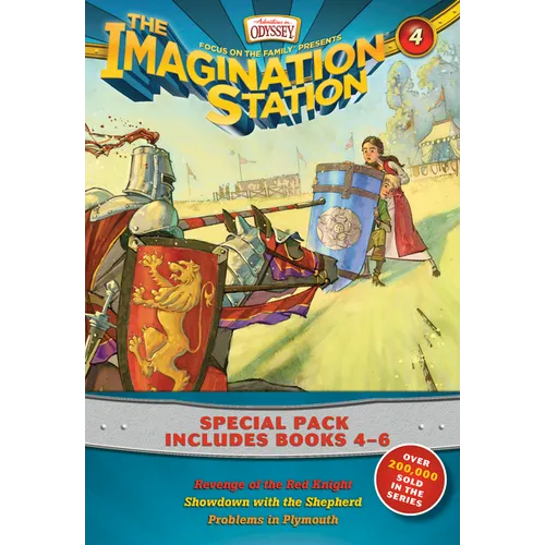 Imagination Station Books 3-Pack: Revenge of the Red Knight / Showdown with the Shepherd / Problems in Plymouth - Paperback