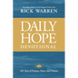 Daily Hope Devotional: 365 Days of Purpose, Peace, and Promise - Hardcover
