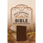 Daily Devotional Bible King James Version [Hickory Cross] - Imitation Leather