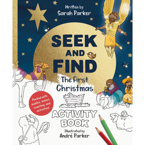 Seek and Find: The First Christmas Activity Book: Packed with Puzzles, Mazes, Counting, and Activities! - Paperback