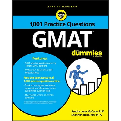 Gmat: 1,001 Practice Questions for Dummies - Paperback