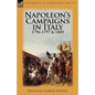 Napoleon's Campaigns in Italy 1796-1797 and 1800 - Paperback
