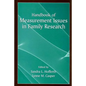 Handbook of Measurement Issues in Family Research - Hardcover