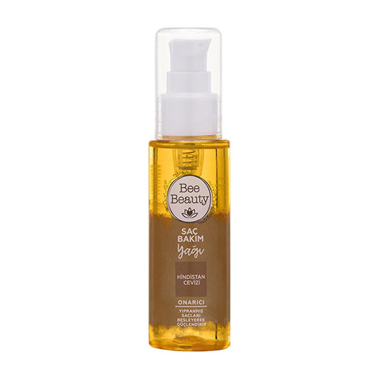 Bee Beauty Coconut Hair Care Oil - Nourishing, Strengthening, and Shine Enhancement for Dry, Damaged Hair