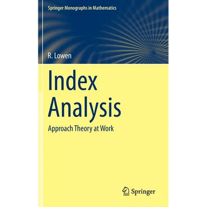 Index Analysis: Approach Theory at Work - Hardcover