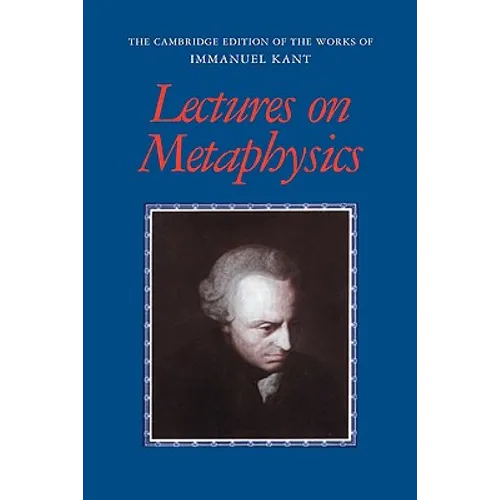 Lectures on Metaphysics - Paperback