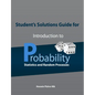 Student's Solutions Guide for Introduction to Probability, Statistics, and Random Processes - Paperback
