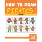 How to Draw Pirates for Kids - Volume 1 - Paperback