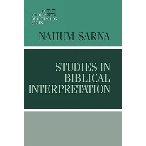 Studies in Biblical Interpretation - Hardcover
