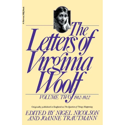 The Letters of Virginia Woolf: Volume II: 1912-1922 - Paperback