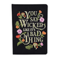 Wicked Embroidered Journal - Hardcover