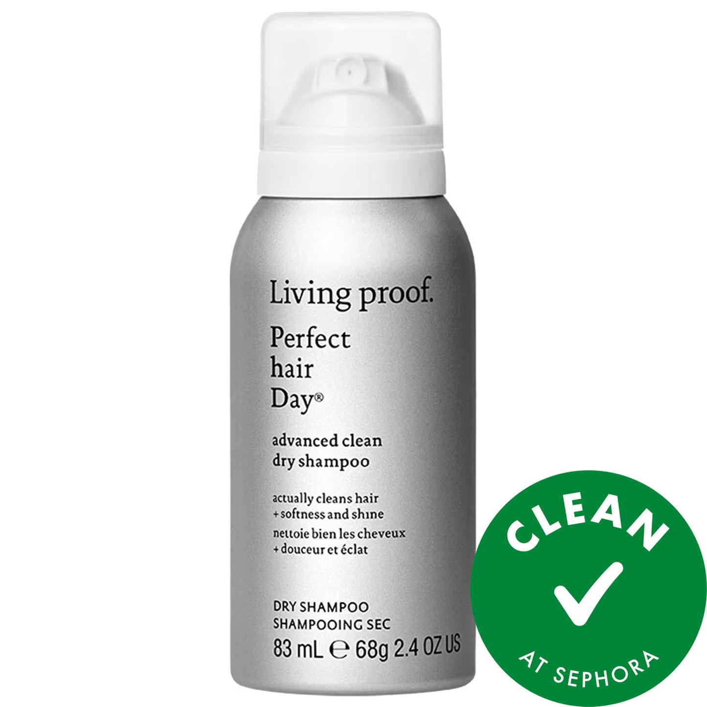 Living Proof Mini Perfect hair Day (PhD) Advanced Clean Dry Shampoo - Vegan, Sulfate-Free Hair Care for Fine to Thick Hair