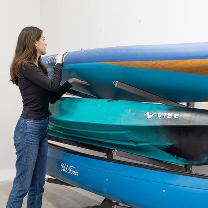 G-Watersport 3 Kayak & Canoe Rack | 3 Levels | Mud