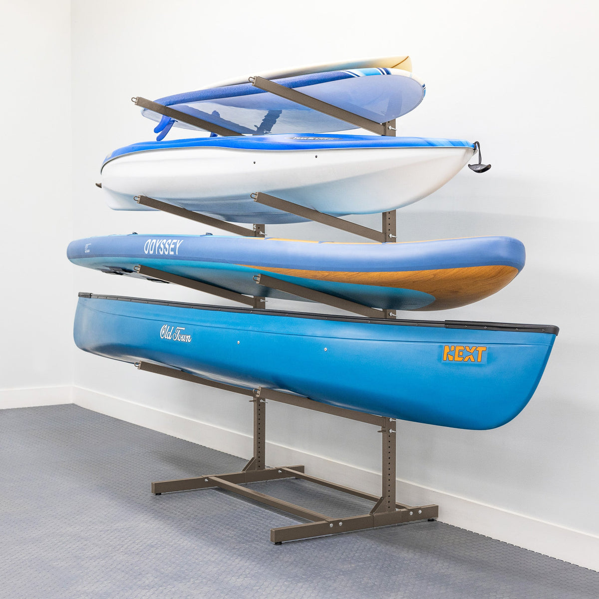 G-Surfboard & SUP Rack | 4 Levels | Indoor-Outdoor