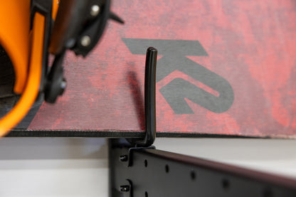 Cascade Snowboard & Ski Organizer | Horizontal Wall Mount