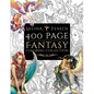 400 Page Fantasy Coloring Collection - Paperback