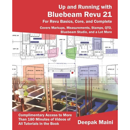 Up and Running with Bluebeam Revu 21: For Revu Basics, Core, and Complete - Paperback