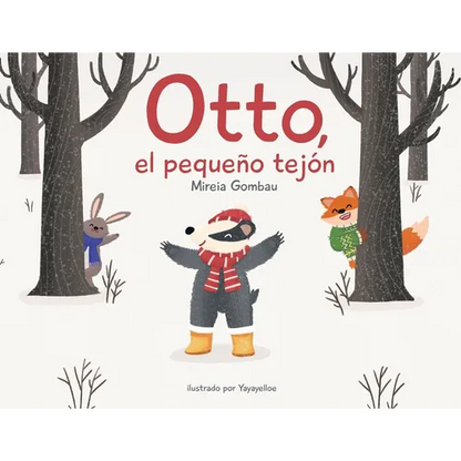 Otto, el pequeño tejón - Paperback