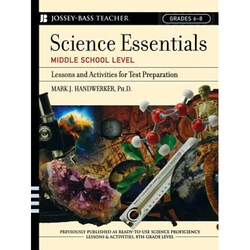 Science Essentials, Middle School Level: Lessons and Activities for Test Preparation - Paperback