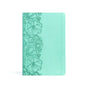 CSB Large Print Thinline Bible, Value Edition, Light Teal Leathertouch - Imitation Leather