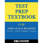 Test Prep Textbook for TABE CLAS-E Reading Level 1 Test-Forms C and D - Paperback