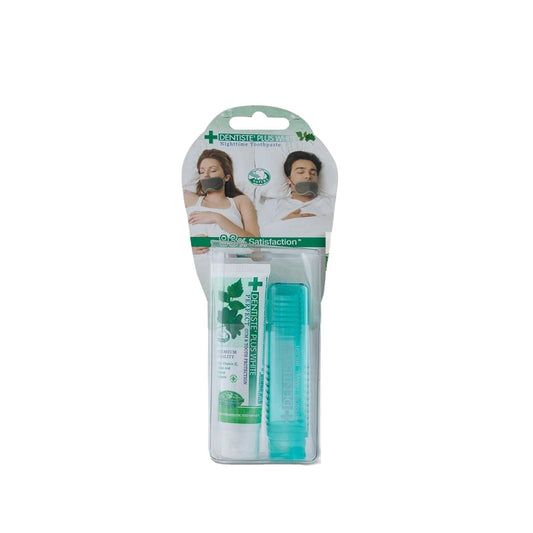 Dentiste Portable Oral Care Kit - Travel Toothbrush & Toothpaste Set for Adults