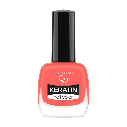 Golden Rose Keratin Nail Polish - Long Lasting Color & Nourishing Nail Care