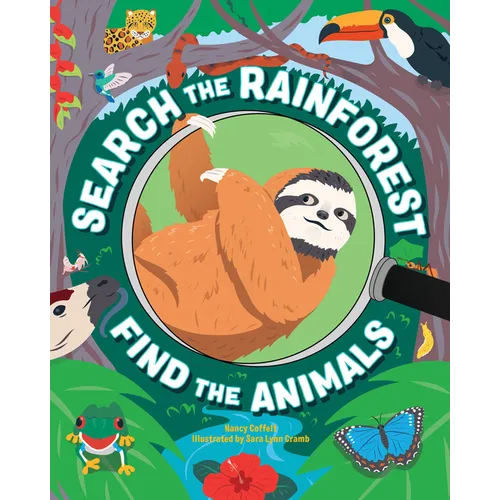 Search the Rain Forest, Find the Animals - Paperback