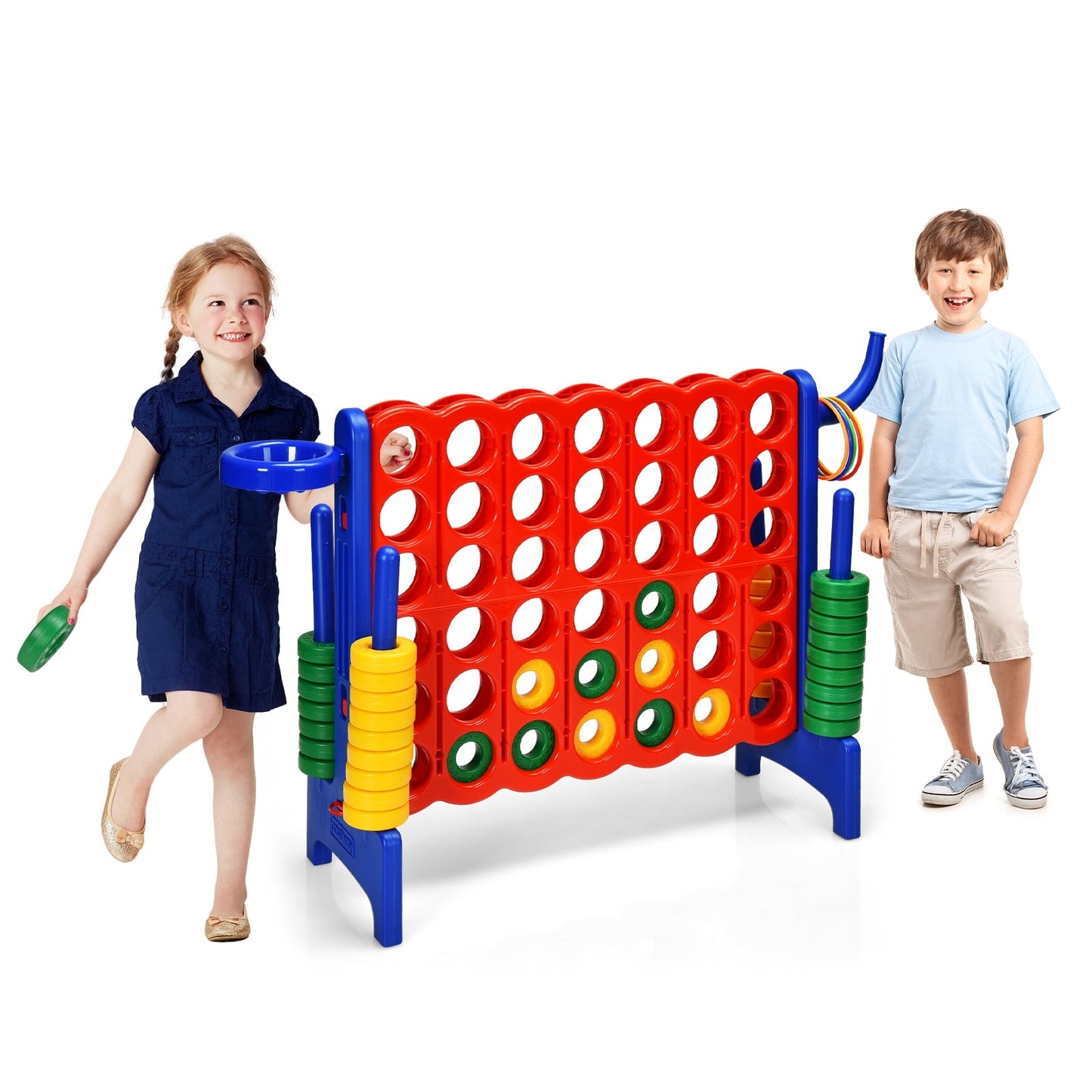 2.5Ft 4-to-Score Giant Game Set-Green