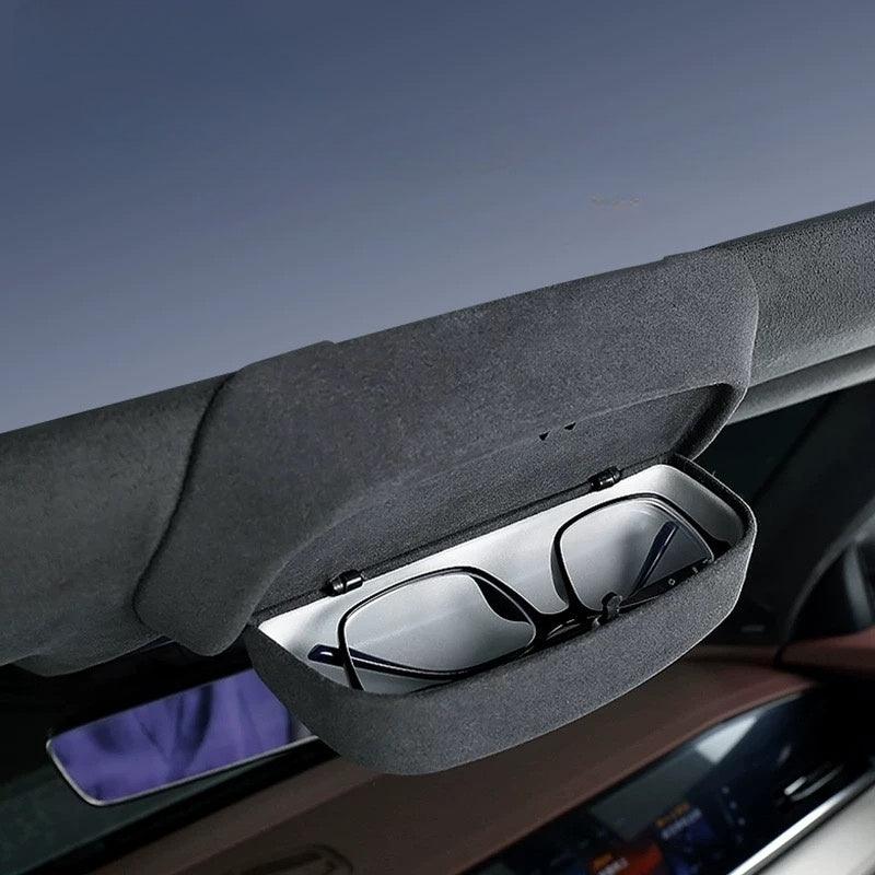 Suede Car Eyeglass Case for Geely（Not compatible with Starray in the UK/AU）