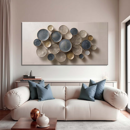 Lotus Leaf Abstract Wall Art IV