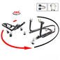 Liou Stand™ Motorcycle Paddock Stand Dolly Mover