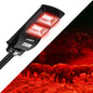 Solar Red Light for Hunting Hogs Deers