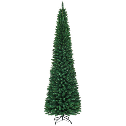 PVC Artificial Slim Pencil Christmas Tree