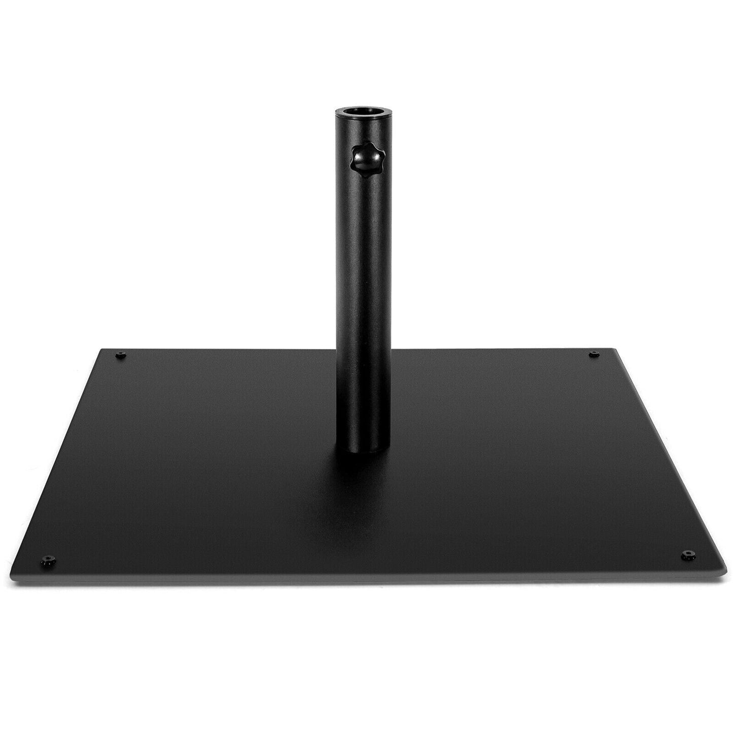 25 Inch Square Patio Umbrella Base 42 LBS Weighted